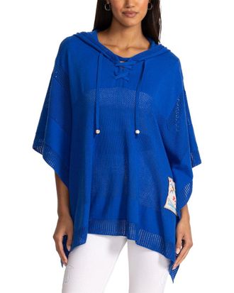 Johnny Was Malibu Breeze Cashmere-Blend Poncho