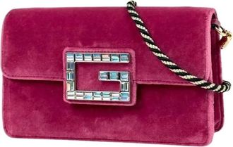 Gucci Pre-owned Vintage Schoudertas - Dames - Vintage Schoudertas - Roze - ONE Size - Leer - Vintage