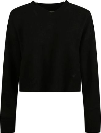 Loulou Studio Dames, Truien, Zwart, Maat: S Kasjmier