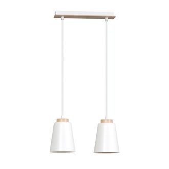 Wonderlamp Regleta De Techo Lasso Blanco (2 Luces)