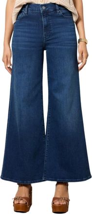 Frame Denim Le Palazzo Crop Jeans In Keepsake