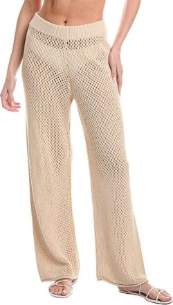 Onia Crochet Knit Wide Leg Pant