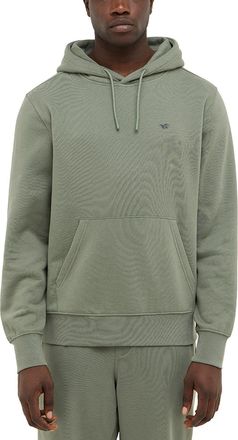 Mustang Sweatshirt MUSTANG Herren Style Bronson, Herren, Gr. L, gr&uuml;n, 80% Baumwolle, 20% Polyester, regular fit, Sweatshirts Sweatshirt