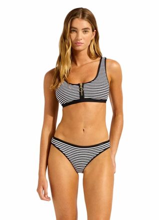 Seafolly Hipster Pant Bikini In Black