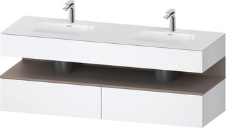 Duravit Duravit Collection One Lavabo &Agrave; Encastrer Avec Meuble Sous-vasque