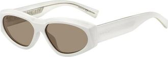 Givenchy Zonnebril - Dames - Zonnebrillen - Wit - 57 MM - Accessoires