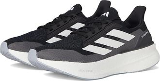 adidas Ultraboost 5X Running Shoes Mens Running Shoes Black/White/Carbon : 8.5 D - Medium, Textile