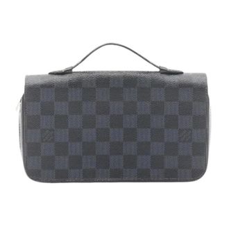 Louis Vuitton Pre-owned Clutches, male, Black, Size: ONE SIZE Pre-owned Zippy XL Damier Graphite Wallet