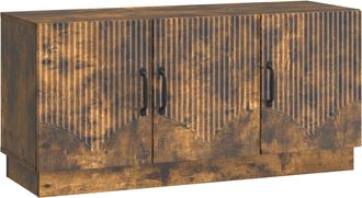 vidaXL Mueble De Tv Roble Ahumado 99 X 34,5 X 47 Cm Vidaxl