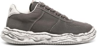 Miharayasuhiro Wayne canvas sneakers - unisex - Cotton - 40 - Grey