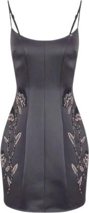 Elisabetta Franchi Mujer, Vestidos, Gris, Talla: S