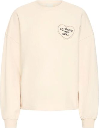 Ichi Felpe e Maglioni - - Sweatshirts & Hoodies - Donna - Bianco - S