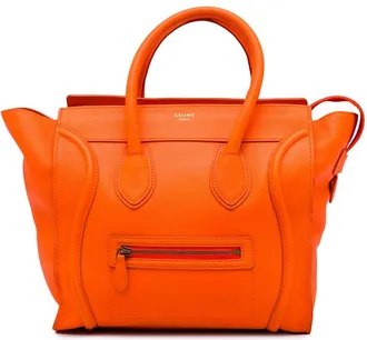 Celine Pre-owned Celine Mini Leather Luggage Tote Ladies PLG1BEKTGXN3B1N0