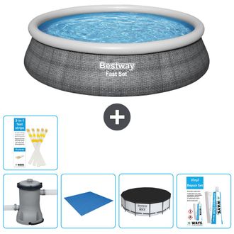Bestway Piscina Bestway Fast Set Redonda - 457x84 Cm - 8-piezas S22678