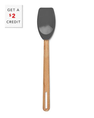 LE CREUSET Signature Oyster Silicone Spatula Spoon With $2 Credit