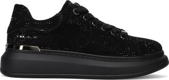 Tosca Blu Schoenen, Dames, Zwart, 41 EU, Leer, Citylux 028 Sneaker