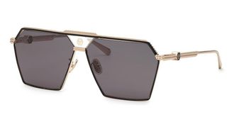 Philipp Plein SPP076M 0301 Mens Sunglasses Gold Size 66