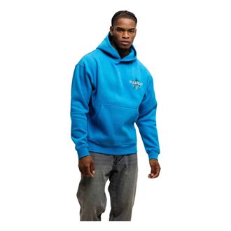 Black Bananas Heren, Sweatshirts & Hoodies, Blauw, Maat: S Katoen