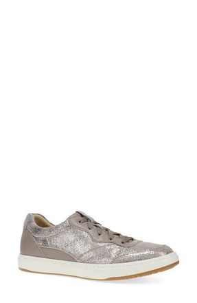 Dansko Josey Low Top Sneaker in Taupe Metallic at Nordstrom, Size 6.5-7Us