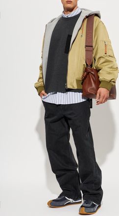 Loewe Jacket With Hood, Mens, Green