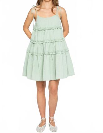 Daisy Street Womens Drift Dress In Mint