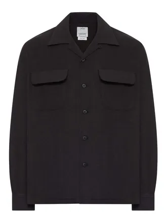 Visvim Wool Overshirt With Patch Pockets