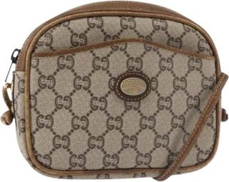 Gucci Pre-owned Cross Body Bags, female, Beige, Size: ONE SIZE Pre-owned