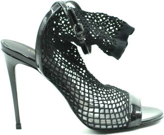 Le Silla Verhoog je stijl met hoge hak sandalen - Dames - Sandalen met hakken - Zwart - 36 EU - Schoenen