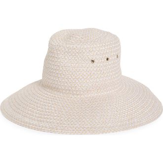 Eric Javits Camp Jav Straw Hat in Cream at Nordstrom Rack