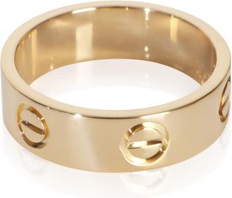 Cartier Pre-Owned Cartier Yellow Gold Love Ring