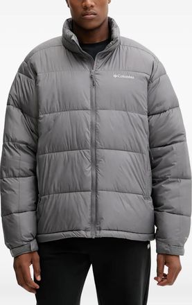 Columbia zipped padded jacket - men - Recycled Polyester - L - Grey
