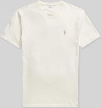 Polo Ralph Lauren Regular Fit T-Shirt aus reiner Baumwolle in Beige, Gr&ouml;&szlig;e XXL