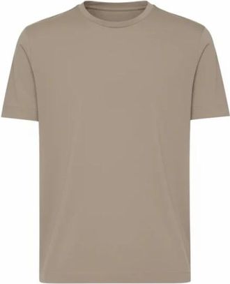 Sand Copenhagen Shirts - Heren - T-shirts - Beige - 2XL - Katoen - Tops