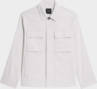 Theory Men & apos;s Organic Linen Field Jacket
