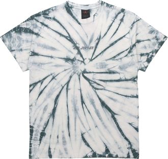 Nike Jordan Air Jordan Tie Dye Printing Loose Knit Short Sleeve Green DQ3903-101