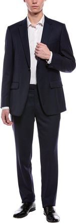 Kilgour 2Pc Twill Wool Suit Bright Navy, Hardy Min