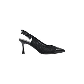 Karl Lagerfeld Dames, Schoenen, Zwart, Maat: 39 EU Leer