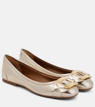 See By Chloé See By Chloé Chany leather ballet flats