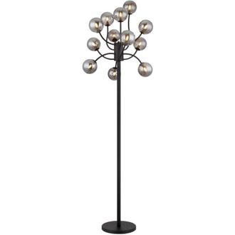 Globo Lighting L&aacute;mpara De Mesa - Riha - Negro - Vidrio - &Oslash; 62cm - G9