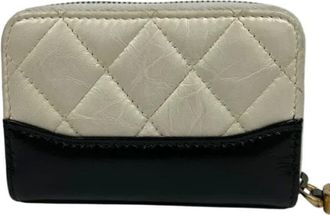 Chanel Pre-owned Bags, female, Multicolor, Size: ONE SIZE Pre-owned Vintage Leather Wallet