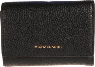 Michael Kors Medium Trifold Wallet - Dames - Portefeuilles - Zwart - ONE Size - Accessoires