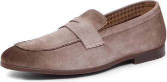 Doucal's Vintage Effect Loafer - Heren - Loafers - Beige - 45 EU - Su&egrave;de - Schoenen