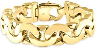 Pompeii3 Mens Heavy Mariner 14k Gold (206gram) or Platinum (331gram) 16.5mm Link Bracelet 9.5