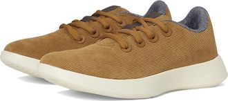 Allbirds Runner NZ Corduroy Mens Slip on Shoes Dark Tan (stony Cream) : 11.5 D - Medium, Textile
