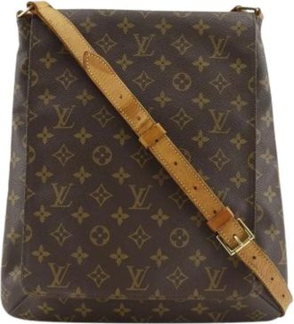 Louis Vuitton Pre-owned Monogram Schoudertas - Dames - Vintage Schoudertas - Bruin - ONE Size - Vintage