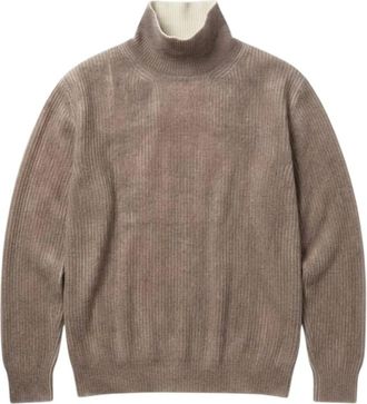 ATOMOFACTORY Atomofactory - Lupetto - Heren - Truien - Bruin - Maat: XL