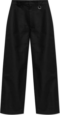 Balenciaga Loose Fit Workwear Broeken - Heren - Broeken - Zwart - Maat: M Katoen
