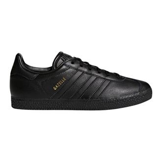 adidas Leren Veters Rubberen Zool Sneaker - Heren - Skateschoenen - Zwart - 42 EU - Fitness
