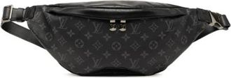 Louis Vuitton Pre-owned Monogram Eclipse Belt Bag - Dames - Vintage Heuptassen - Zwart - ONE Size - Vintage