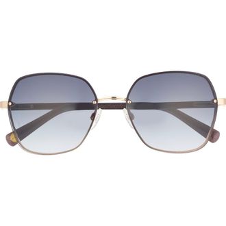 Ted Baker 59mm Gradient Square Sunglasses in Light Gold at Nordstrom Rack